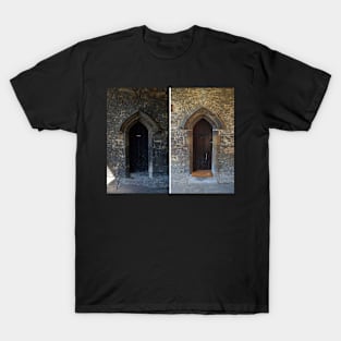 King's School Doors, Ely, Cambridgeshire T-Shirt